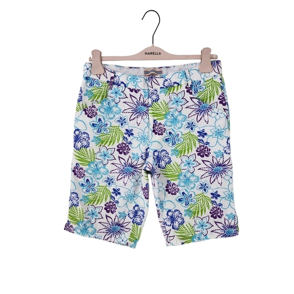 Peter Millar Men's Floral Print Cotton Short - 10 - Picture 1 of 5
